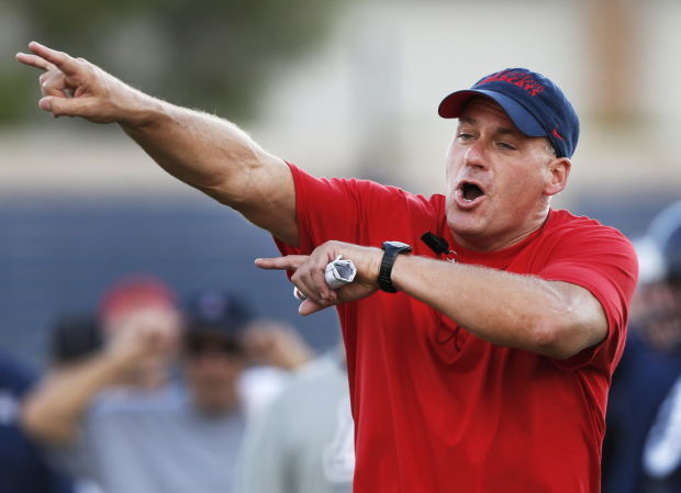 Arizona Wildcats football practice